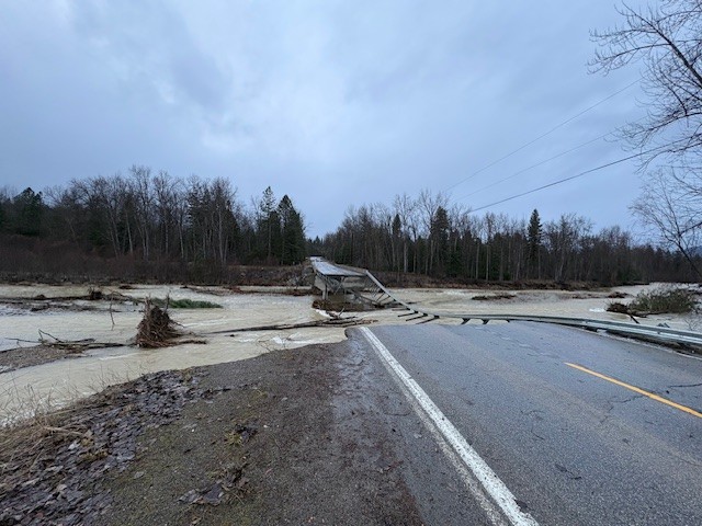 Flood damage in Lincoln County